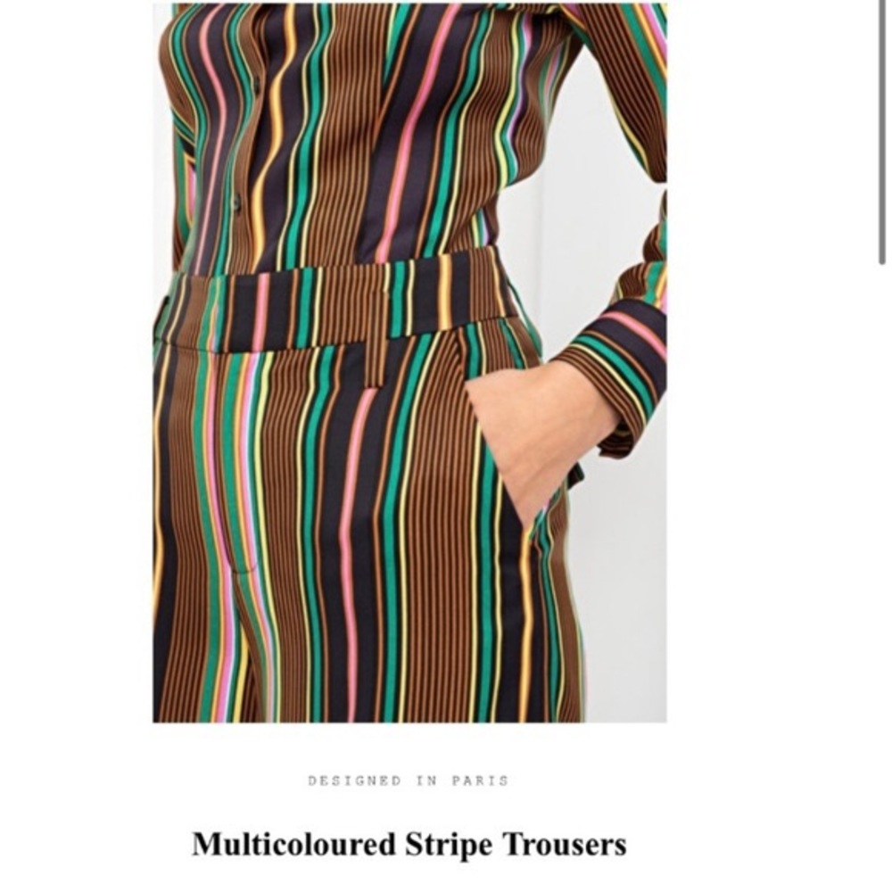 & Other Stories High-Rise Wide-Leg Trousers